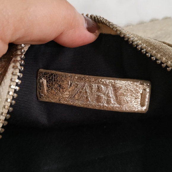 Zara Clutch Bag With Studs - Picture 8 of 9